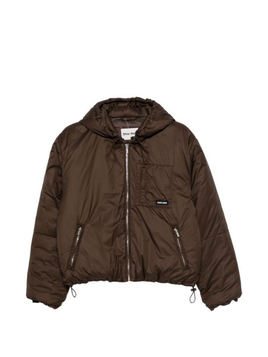 26FW 미우미우 패딩 ML1552 6202F0324 BROWN