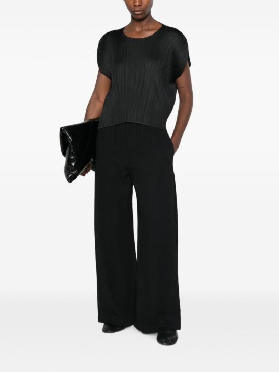 26FW 플리츠플리즈 민소매 티셔츠 PP68JK113 15 BLACK - PLEATS PLEASE