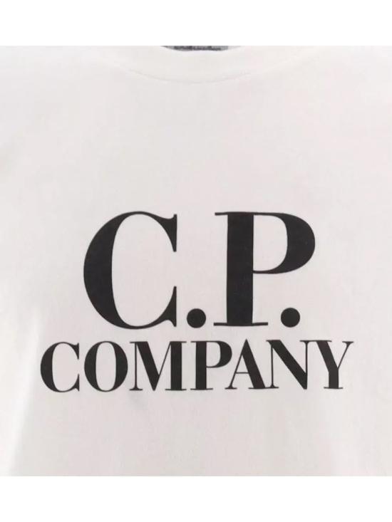 25FW 씨피 컴퍼니 탑 COM006K LAA1710135 WHITE - C.P. COMPANY