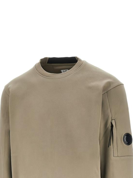 26FW 씨피 컴퍼니 스웨터 21CMSS713A 005086W356 BEIGE - C.P. COMPANY