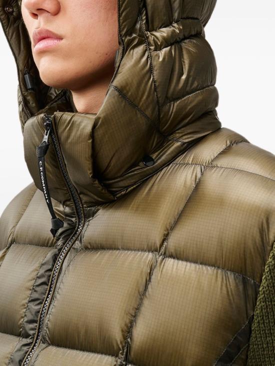 26FW 씨피 컴퍼니 패딩 21CMKN052A 006390M683 GREEN - C.P. COMPANY