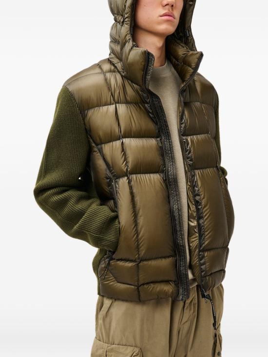 26FW 씨피 컴퍼니 패딩 21CMKN052A 006390M683 GREEN - C.P. COMPANY