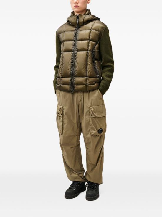 26FW 씨피 컴퍼니 패딩 21CMKN052A 006390M683 GREEN - C.P. COMPANY