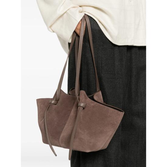 26FW 유제피 숄더백 MOCHI SUEDE NUTME BROWN - YUZEFI