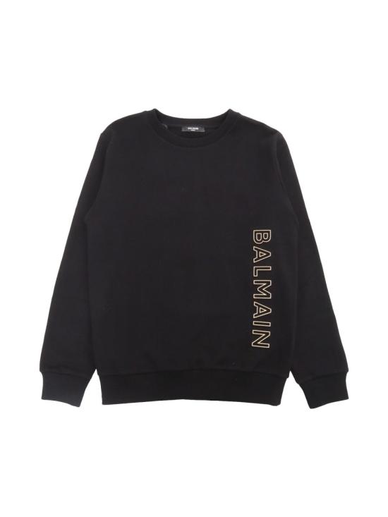  발망 탑 BU4P20K Z0001930OR BLACK - BALMAIN