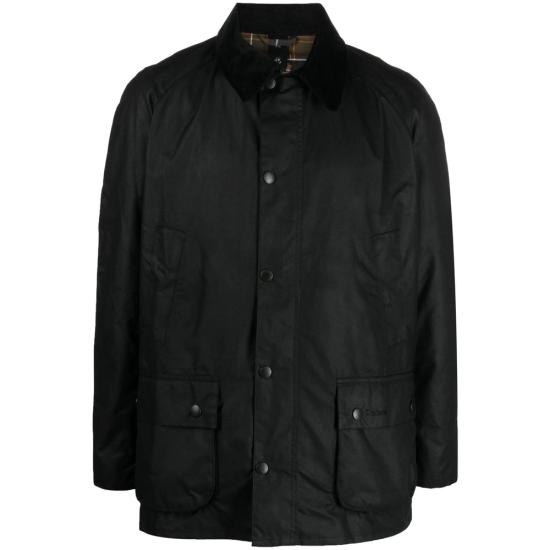 26FW 바버 애쉬비 왁스 자켓 MWX0339 BK72 BLACK