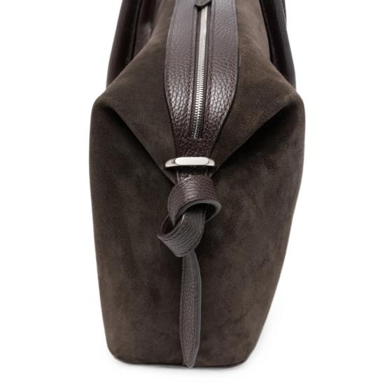 26FW 유제피 숄더백 BRIOCHE DUFFLE SUEDE GANAC BROWN - YUZEFI