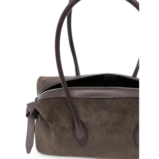 26FW 유제피 숄더백 BRIOCHE DUFFLE SUEDE GANAC BROWN - YUZEFI