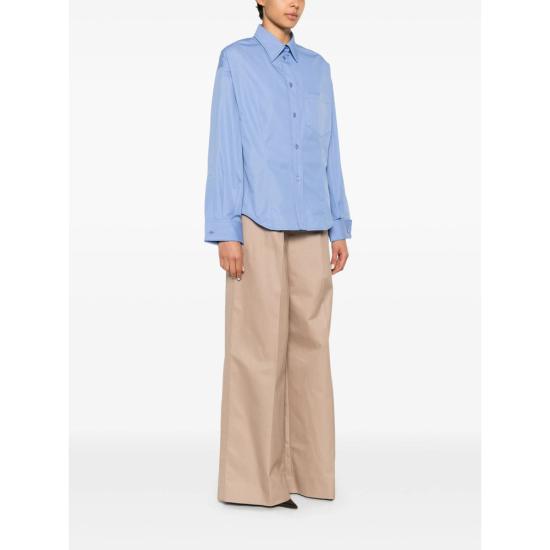 26SS 발렌시아가 셔츠 872318 TUM20 4200 BLUE - BALENCIAGA