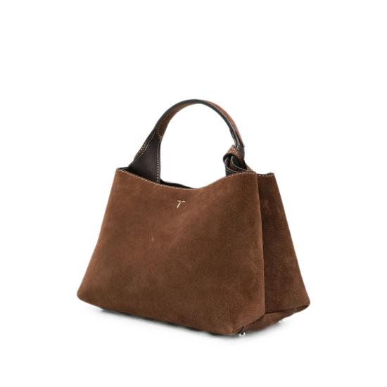 26FW 토즈 마이크로 토트백 XBWAPAEL000X BL246F BROWN - TODS