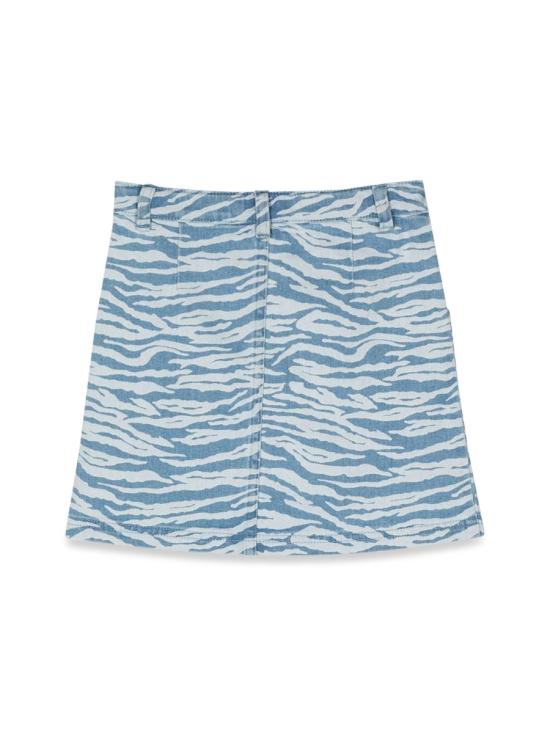  겐조 스커트 K13083K 78G BLUE - KENZO