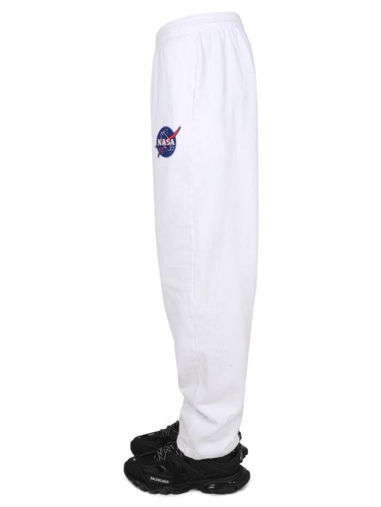  발렌시아가 트레이닝/조거 팬츠 641673 TKDV89040 WHITE - BALENCIAGA