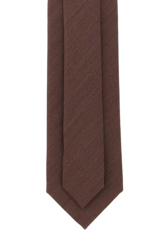 26FW 브리오니 넥타이 O61D00ODA07 6100 BORDEAUX - BRIONI