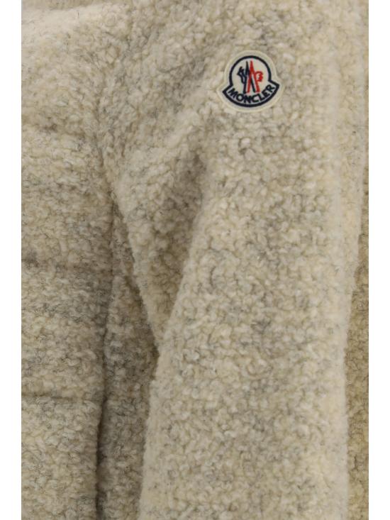 26FW 몽클레어 테디 패딩 집업 후디 L20938G0003489BI4 061 WHITE - MONCLER