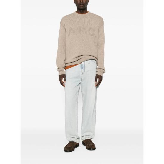 26FW 아페쎄 스웨터 WOATJ H23506 BAE BEIGE - A.P.C.