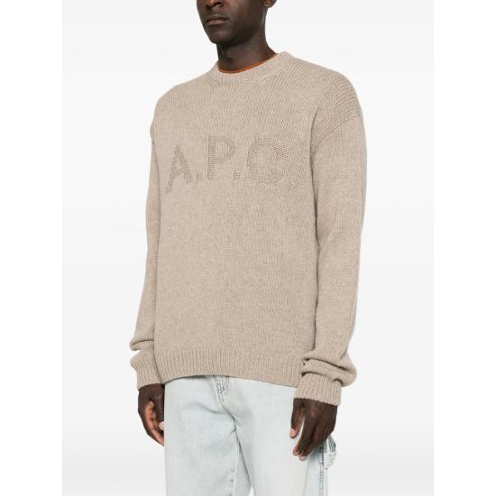 26FW 아페쎄 스웨터 WOATJ H23506 BAE BEIGE - A.P.C.