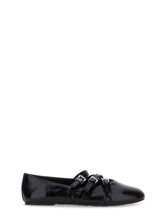 25FW 마이클 코어스 플랫 슈즈 40T5IDFP1L 001BLACK - MICHAEL KORS