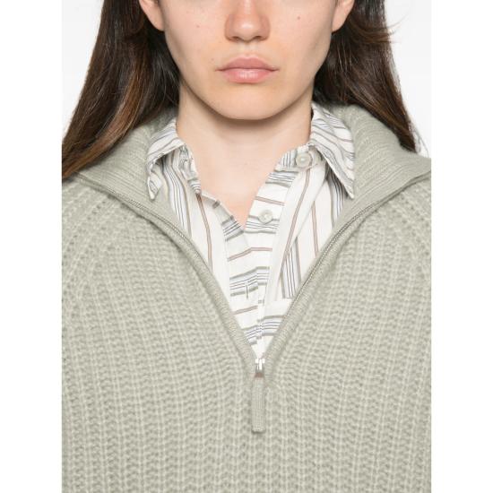 26FW 얼루드 스웨터 265 77093 0030 GREEN - ALLUDE