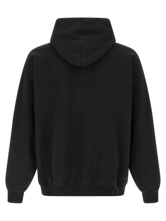 26SS 발렌시아가 파리 썬더스톰 후드 탑 871956 TUVF4 1000 BLACK DOM - BALENCIAGA