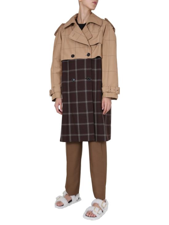  마르니 트렌치 코트 CPMA0146QU TP677CHM24 BROWN - MARNI