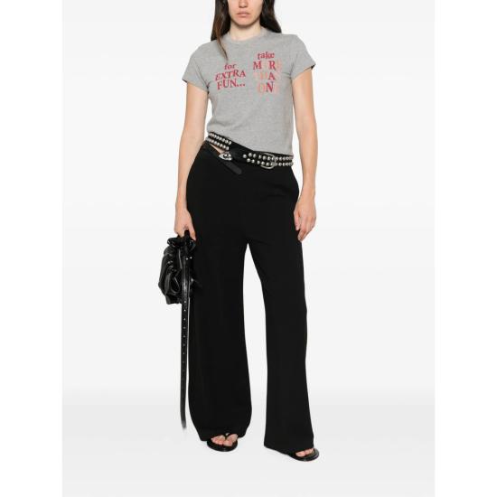 26FW 리던 폴로 티셔츠 068 02WBXT009 HEGRE GRAY - RE/DONE