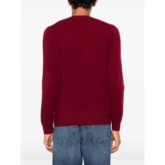 26FW 마가찌노 리캄비 스웨터 80 GIROCOLLO 23281 RED - MAGAZZINO RICAMBI