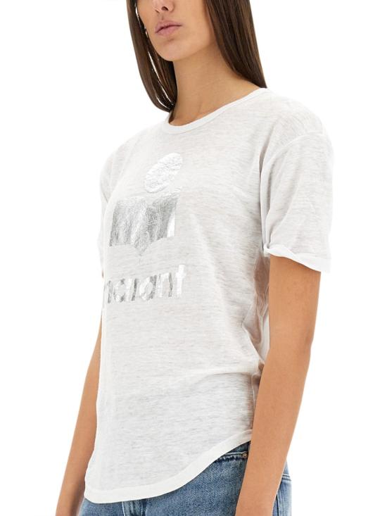  이자벨마랑에뚜왈 폴로 티셔츠 TS0004FA A1N10E20WH - ISABEL MARANT ETOILE