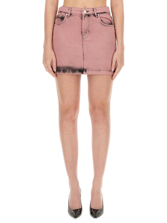  모스키노 스커트 01028222 1181 PINK - MOSCHINO