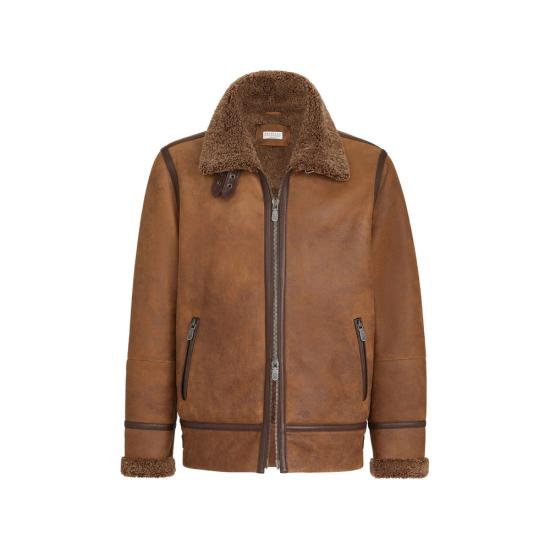 26FW 브루넬로 쿠치넬리 자켓 MPMTR2093 C4269 BROWN