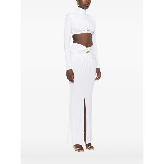 26FW 엘리자베타프랜치 탑 BO05567E2 360 WHITE - ELISABETTA FRANCHI