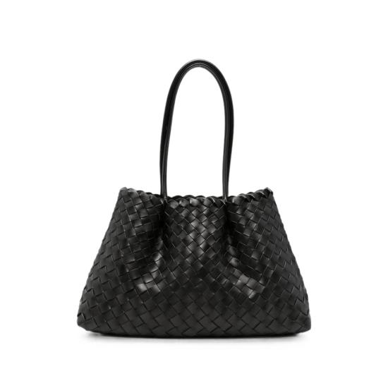 26FW 엘렘 토트백 DIMPLE MEDIUM WOVEN BLACK