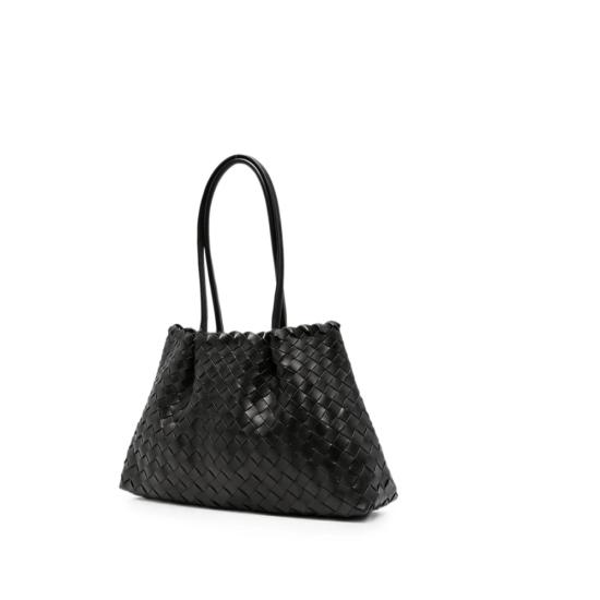 26FW 엘렘 토트백 DIMPLE MEDIUM WOVEN BLACK - ELLEME