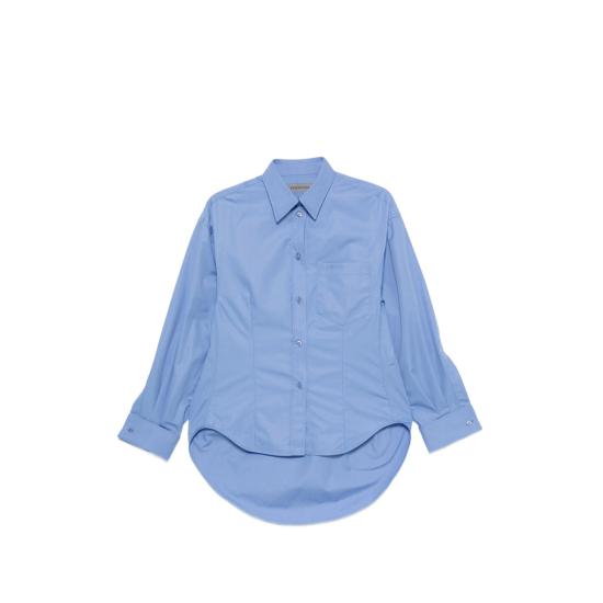26SS 발렌시아가 셔츠 872318 TUM20 4200 BLUE