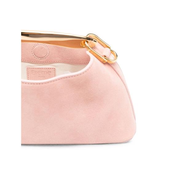 26FW 엘렘 가방 MINI BOOMERANG SUEDE PINK - ELLEME