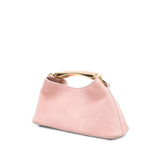 26FW 엘렘 가방 MINI BOOMERANG SUEDE PINK - ELLEME