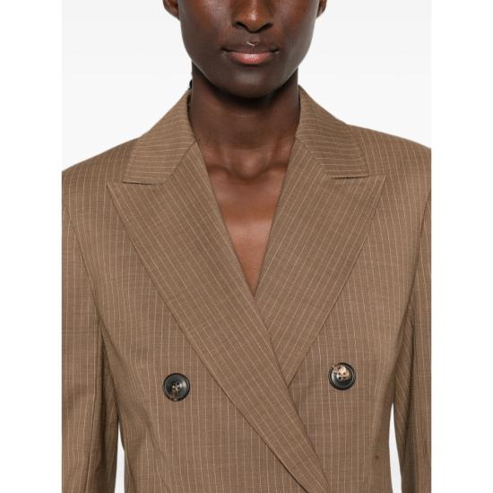 26FW 막스마라 스튜디오 자켓 MSTUMICO 528 005 BROWN - MAX MARA STUDIO