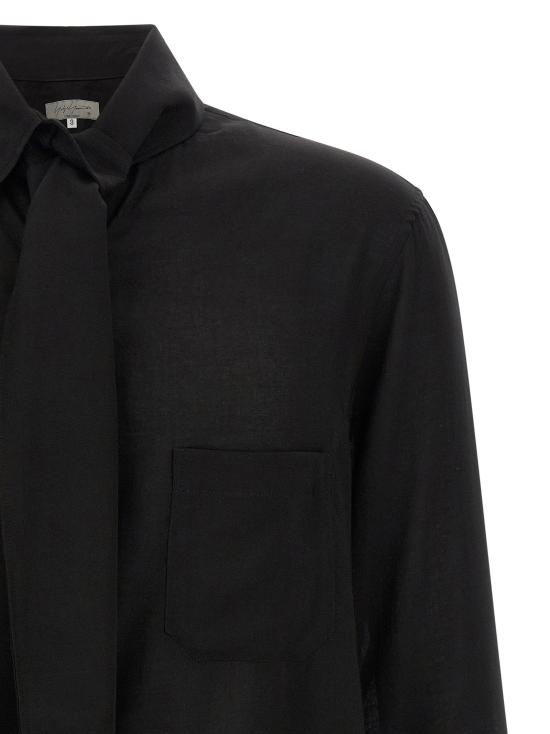 요지 야마모토 셔츠 LDHWB112012 BLACK - YOHJI YAMAMOTO