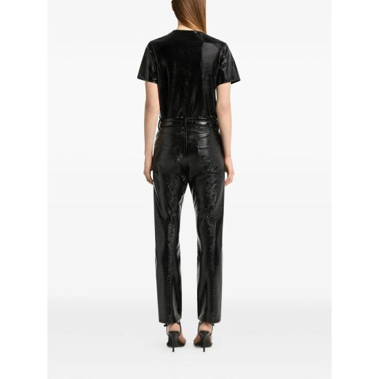 26FW 쿠레쥬 폴로 티셔츠 326CTO561VY 0016 9999 BLACK - COURREGES