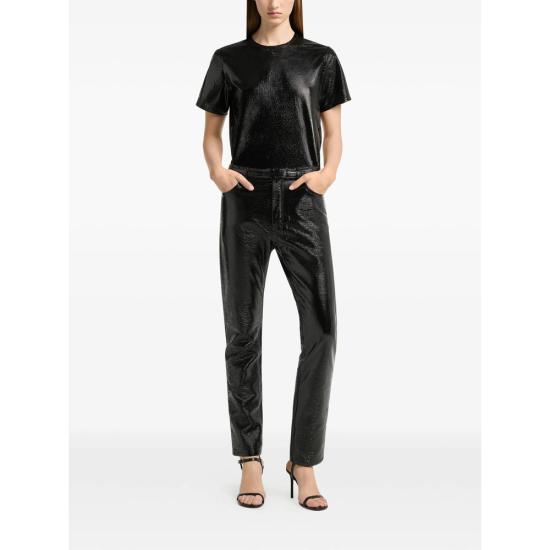 26FW 쿠레쥬 폴로 티셔츠 326CTO561VY 0016 9999 BLACK - COURREGES
