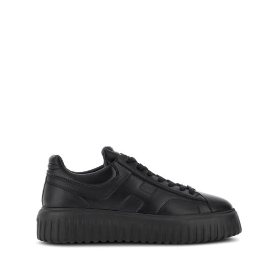 26FW 호간 H 스트라이프 스니커즈 HXM6450FC60L E99999 BLACK