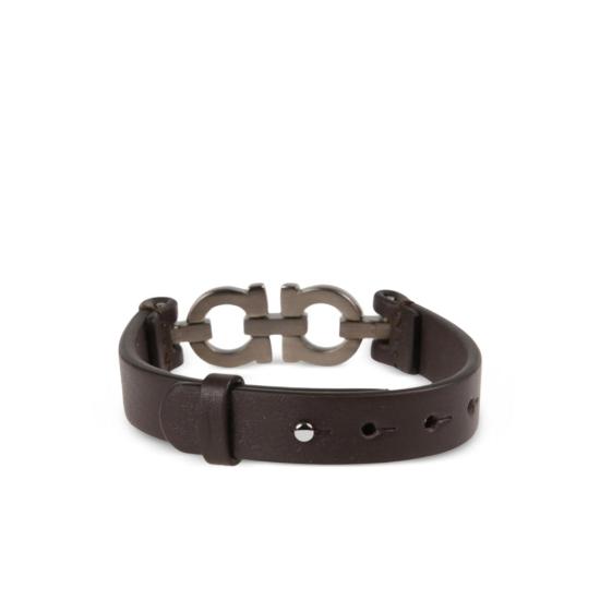 26FW 살바토레 페라가모 브레이슬릿 770384 0785723 RUTBK BROWN - SALVATORE FERRAGAMO