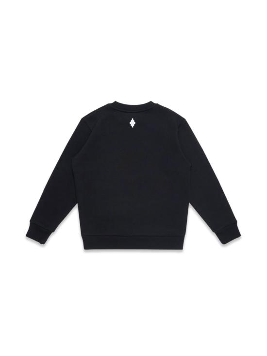  마르셀로 불론 스웨터 CBBA001F21FLE006K 1026 BLACK - MARCELO BURLON