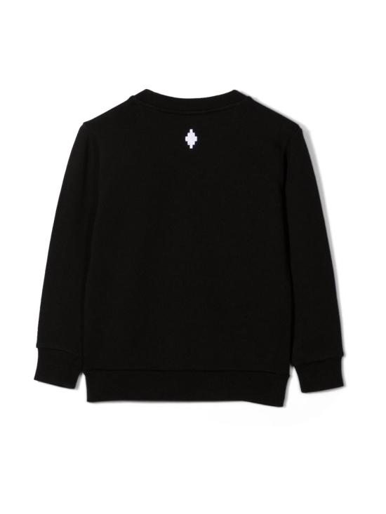  마르셀로 불론 스웨터 CBBA001F21FLE006K 1026 BLACK - MARCELO BURLON