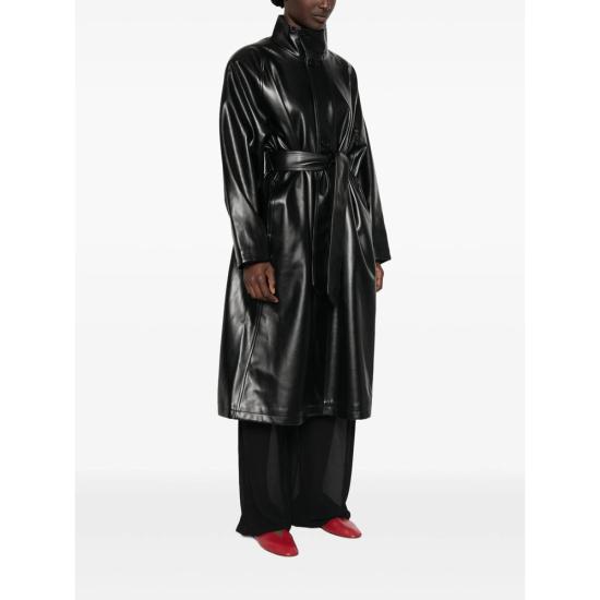 26FW 더프랭키샵 트렌치 코트 CALEN BLACK - THE FRANKIE SHOP