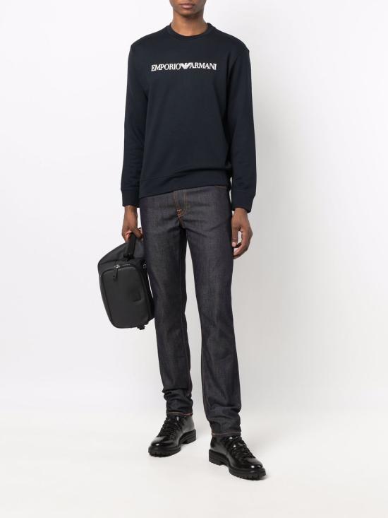  엠포리오 아르마니 긴팔 티셔츠 8N1MR61JRIZF905 AI25 NAVY - EMPORIO ARMANI