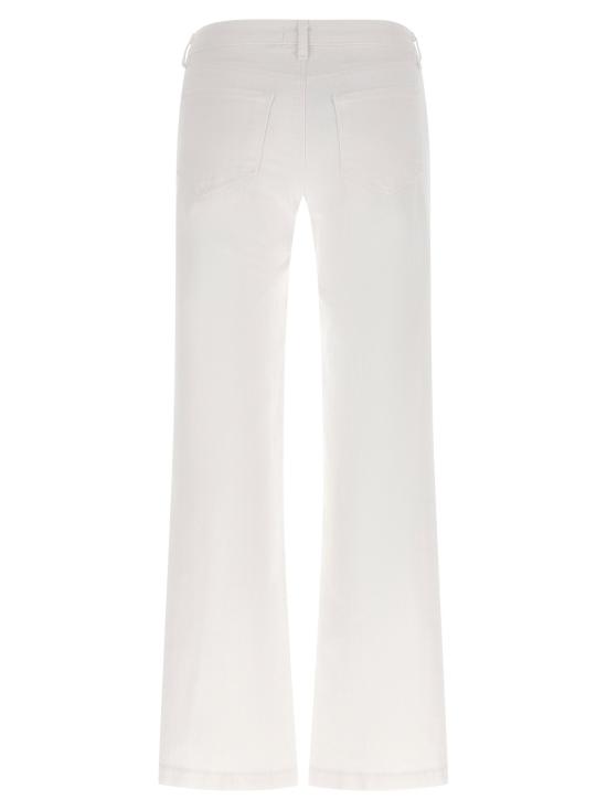  라장스 데님 팬츠 LD2923KBOBLAN WHITE - L'AGENCE