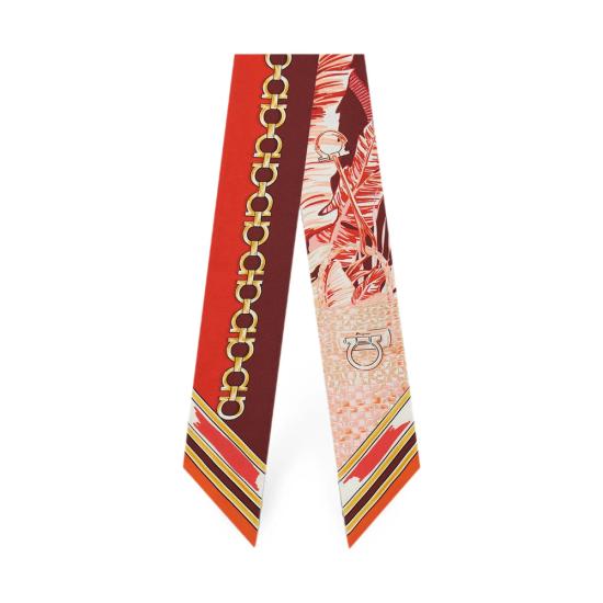 26FW 살바토레 페라가모 머플러/스카프 321280 0796908 BORDE RED - SALVATORE FERRAGAMO