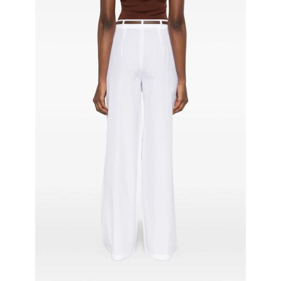 26SS 막스마라 스튜디오 팬츠 MSTFAREA 155 001 WHITE - MAX MARA STUDIO