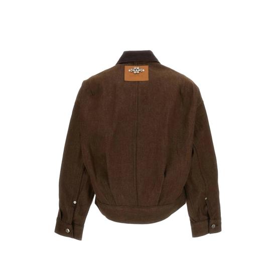 26FW 시몬로샤 자켓 6183B 1355 TANPE BROWN - SIMONE ROCHA