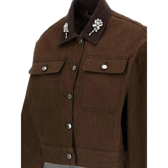 26FW 시몬로샤 자켓 6183B 1355 TANPE BROWN - SIMONE ROCHA